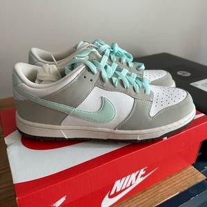 Nike Dunk low golf shoe grey/mint 9.5